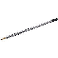 FABER-CASTELL Bleistift GRIP 2001  HB  mit Gummitip 117200