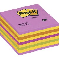 POST-IT Haftnotizwürfel farbig 2028-NP neon rosa