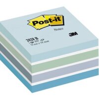 POST-IT Haftnotizwürfel farbig 2028-B pastellblau