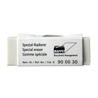 Mappei Spezialradierer zum Entfernen von Beschriftungen mit 
Allstoffschreiber 900033