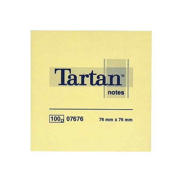 Foglietti riposizionabili TARTAN 76 x 76 mm