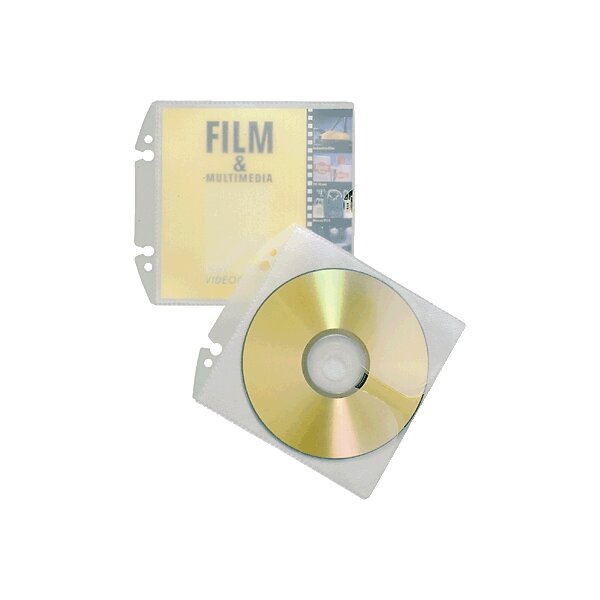 DURABLE CD/DVD-Hüllen farblos