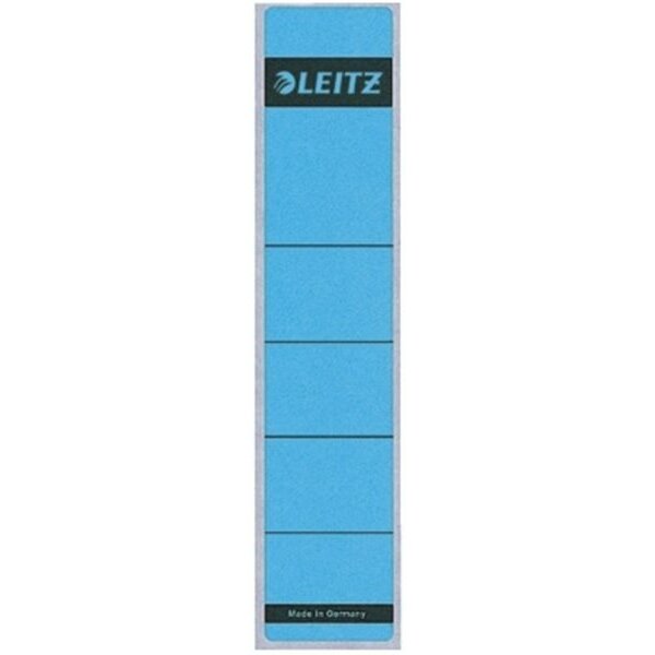Etichetta dorsale adesiva LEITZ blu 39 x 191 mm 10 pezzi