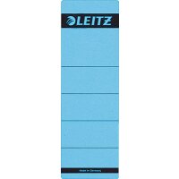 Etichetta dorsale adesiva LEITZ blu 61 x 191 mm 10 pezzi