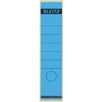 Etichetta dorsale adesiva LEITZ blu 61 x 285 mm 10 pezzi