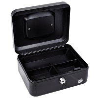 Sax cassetta portavalori 0-810-09 20x16x9 (LxPxA) nero