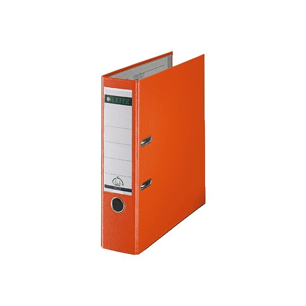 LEITZ Qualitäts-Ordner 180° Kunststoffordner 80 mm A4 1010 orange