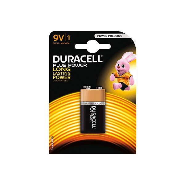 DURACELL Batterie Plus Power 9 V-Block 1 Stück