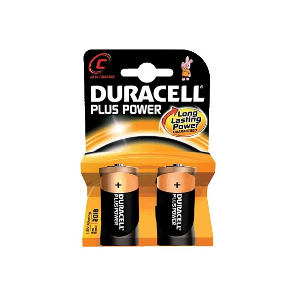 DURACELL Batterie Plus Power C (Baby)
