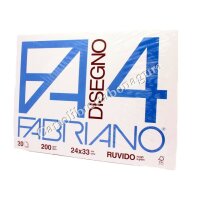 Zeichenblock Fabriano F4 24x33 rau