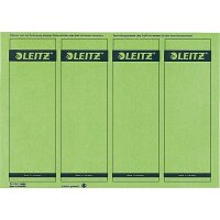 LEITZ Rückenschilder PC-beschriftbar grün 61x191mm