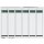 LEITZ Rückenschilder PC-beschriftbar/1686-20-85, grau, 39x191mm, Inh. 150