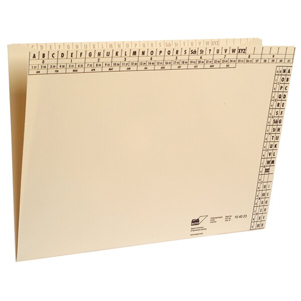 Mappei Cartellina per un massimo di 100 fogli cartoncino, 130 g/m², colore: camoscio 104013