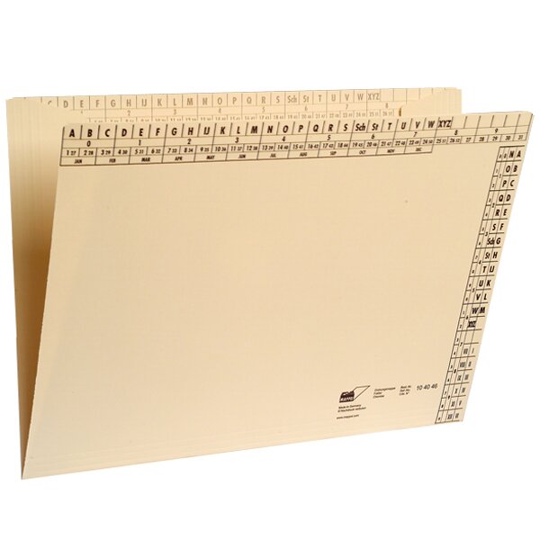Mappei Cartellina per un massimo di 100 fogli cartoncino, 180 g/m², colore: camoscio 104023