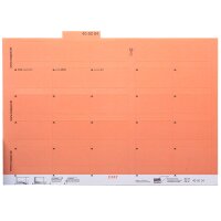 Mappei Selbstklebereiter 55mm orange 405004