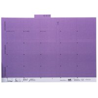 Mappei Selbstklebereiter 55mm violett 405005