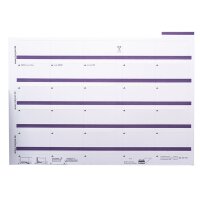 Mappei Selbstklebereiter 55mm dkl.violett 405018