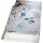 LEITZ Prospekthüllen Maxi mit Falte metallverstärkter Lochrand 3er Pack