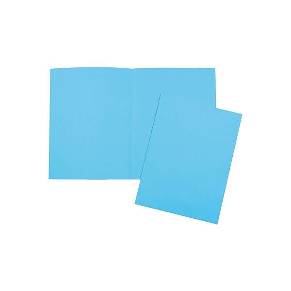 Cartella tre lembi Simplex A4 200 g/m² FAVINI azzurro