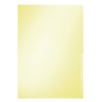 LEITZ Sichthüllen 4100 PVC, glasklar gelb