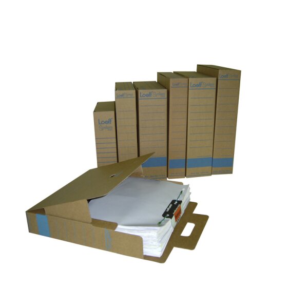 Box archivio per container LOEFF 95 x 355 x 265 mm 4.105