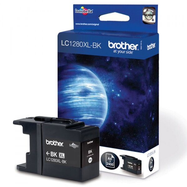 Brother LC-1280XLBK Inkjet Tintenpatrone hoher Ergiebigkeit 1280 schwarz