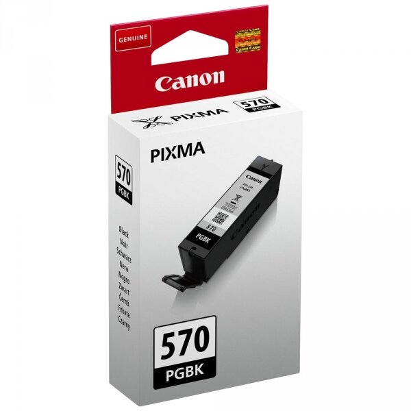 Canon 0372C001 Inkjet Tintenpatrone Pigmentierte Tinte PGI-570PGBK schwarz