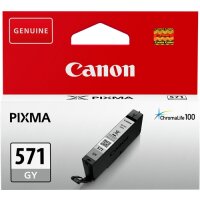 Canon 0389C001 Inkjet Tintenpatrone CLI-571GY grau