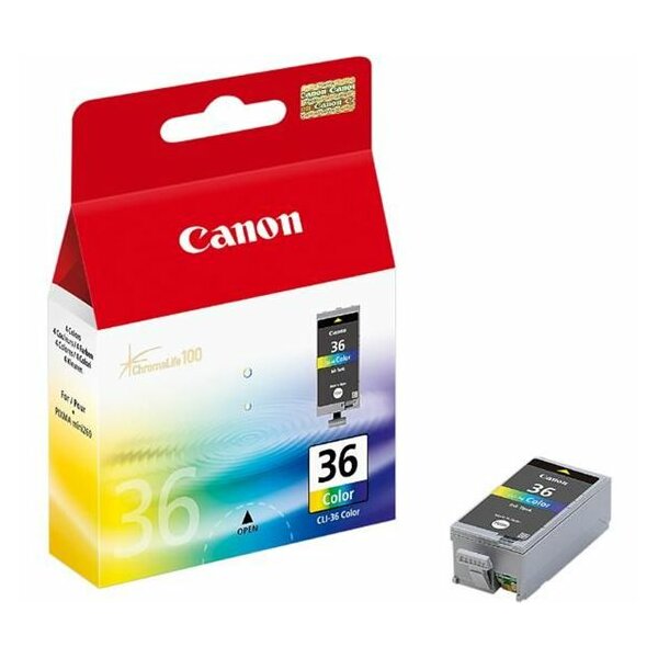 Canon 1511B001 Tintenpatrone CLI-36 Farbe