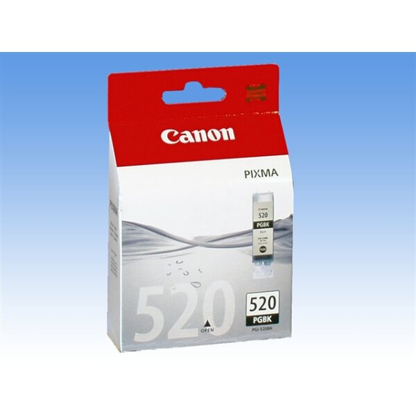 Canon 2932B001 Tintenpatrone Pigmentierte Tinte Chromalife 100+ PGI-520 BK schwarz