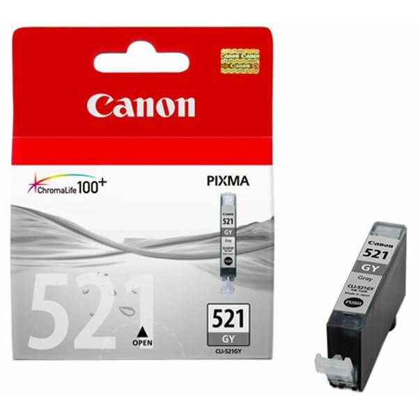 Canon 2937B001 Serbatoio inchiostro Chromalife 100+ CLI-521 GY grigio