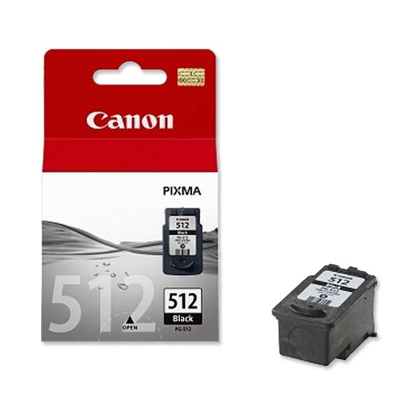 Canon 2969B001 Inkjet Tintenpatrone High Yield Chromalife 100+ PG-512 schwarz