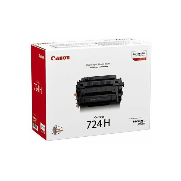 Canon 3482B002 Toner alta capacità CRG 724H nero