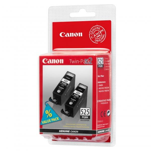 Canon 4529B010 2er-Packung Tintentank Blister Chromalife 100 PGI-525PGBK schwarz
