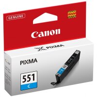 Canon 6509B001 Tintenpatrone Chromalife 100+ CLI-551 C cyan