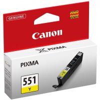 Canon 6511B001 Tintenpatrone Chromalife 100+ CLI-551 Y gelb