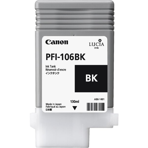 Canon 6621B001AA Tintenpatrone PFI-106 schwarz