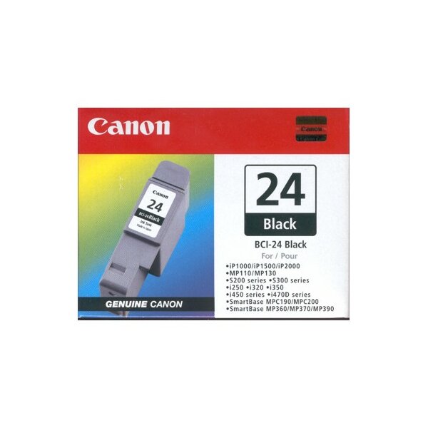 Canon 6881A002 Tintenpatrone BCI-24 BK schwarz