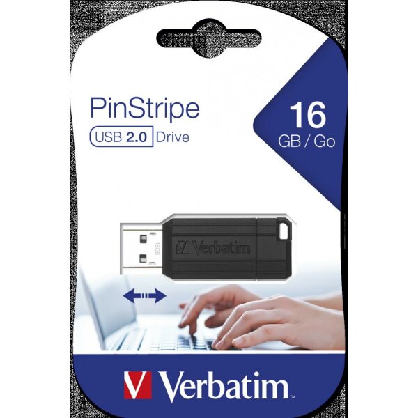 Verbatim USB Stick | PinStripe 16GB