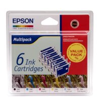 Epson C13T04874010 6er-Packung Inkjet-Tintenpatronen...