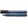 Schneider Permanent-Marker 130/113001, schwarz, Gehäuse blau, 1-3mm