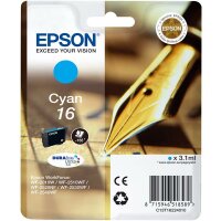 Epson C13T16224010 Inkjet Tintenpatrone Pigmentierte...