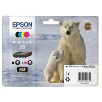 Epson C13T26164010 Conf. 4 cartucce inkjet blister RS...