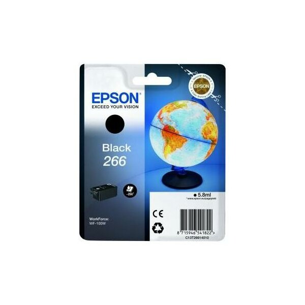 Epson C13T26614010 Inkjet Tintenpatrone Pigmentierte Tinte Blister RS 266 schwarz