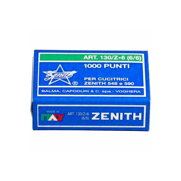 Punti universali Zenith - Punti metallici 130/Z6 (6/6) - 130/Z6 (conf.1000)