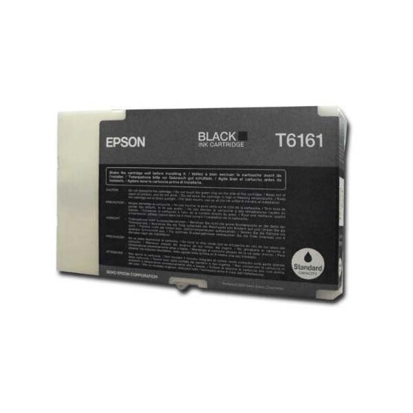 Epson C13T616100 Inkjet Tintenpatrone Pigmentierte Tinte DURABRITE ULTRA T6161 schwarz