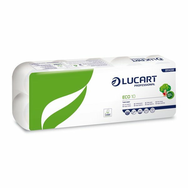 Lucart Toilettenpapier Ecolucart 2-lagig 811438 (10