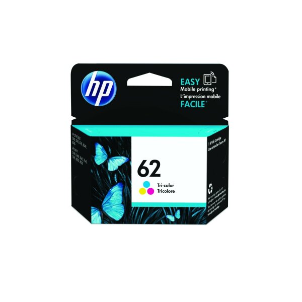 HP C2P06AE Inkjet Tintenpatrone 62 3-farbig