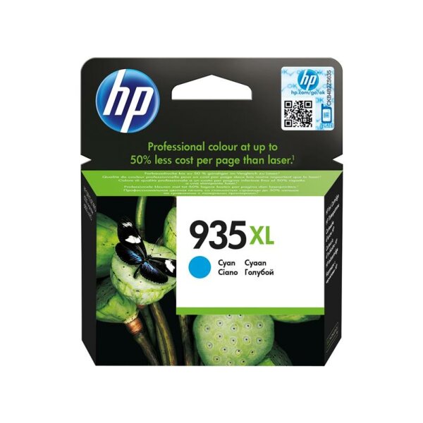 HP C2P24AE Inkjet Tintenpatrone hoher Ergiebigkeit 935XL cyan