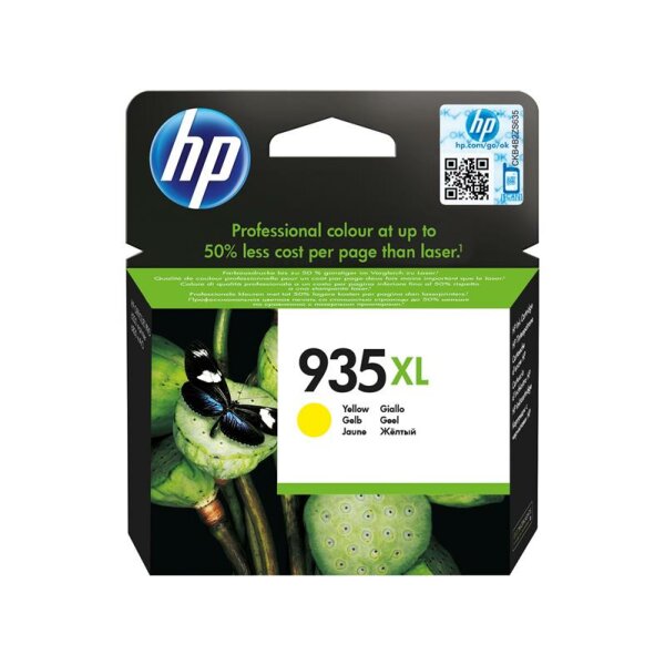 HP C2P26AE Inkjet Tintenpatrone hoher Ergiebigkeit 935XL gelb